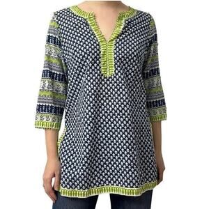 Gretchen Scott‎ Bohemian Cotton Tunic Size Small
